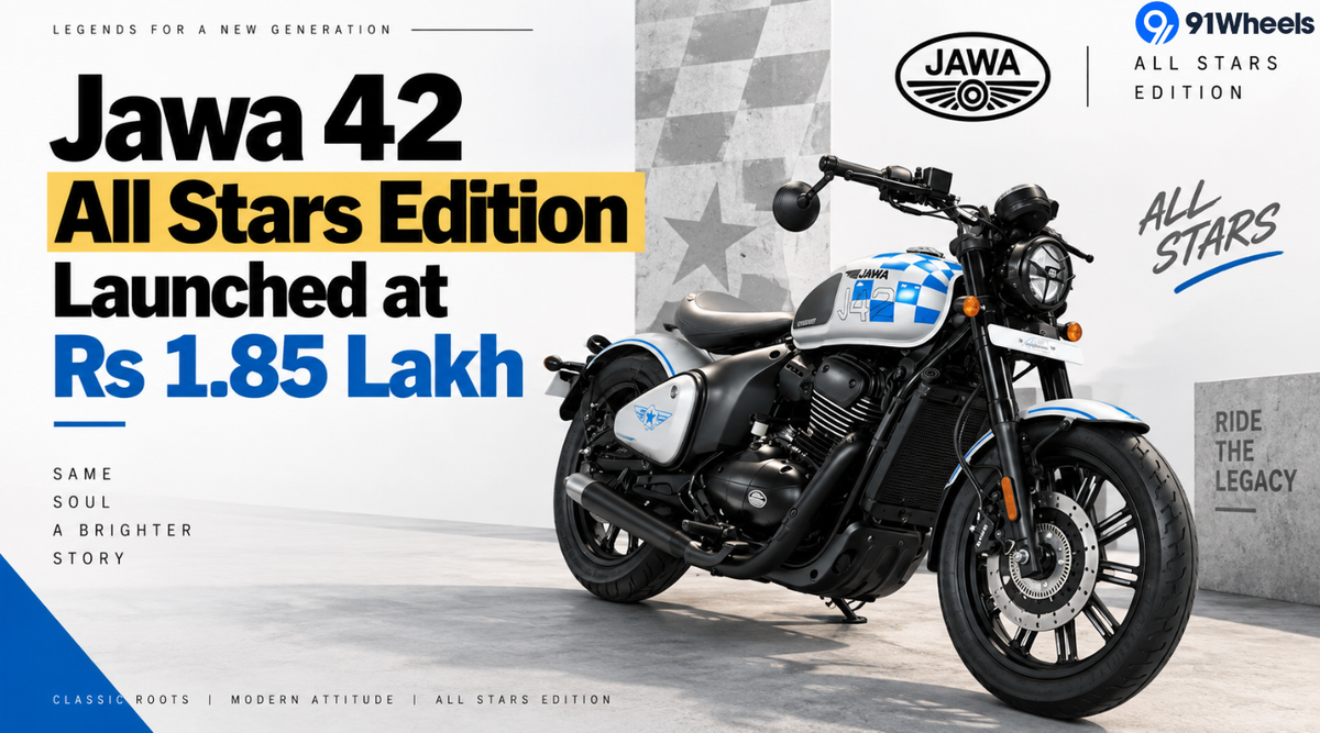 Jawa 42 All Stars Edition Launched at Rs 1.85 Lakh Jawa 42 All Stars Edition Launched at Rs 1.85 Lakh